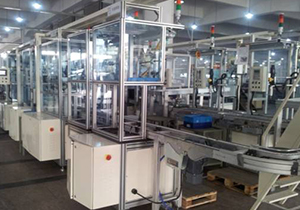 爪極應(yīng)用-汽車發(fā)電機(jī)裝配線