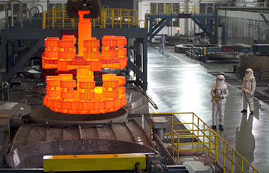 鍛件完成后馬上熱處理的做法